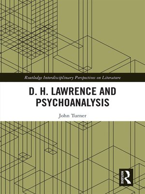 cover image of D. H. Lawrence and Psychoanalysis